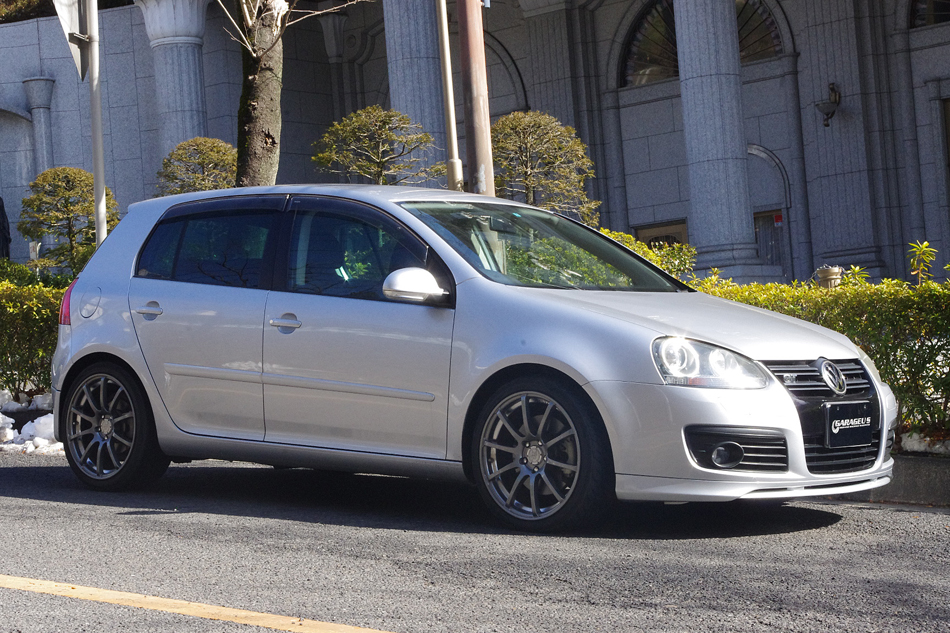 VWゴルフGT TSI 純正ブラックレザーシート KREUZER Xi 18inch ワンオーナー