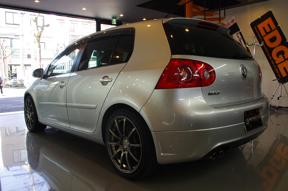 VWゴルフGT TSI 純正ブラックレザーシート KREUZER Xi 18inch ワンオーナー